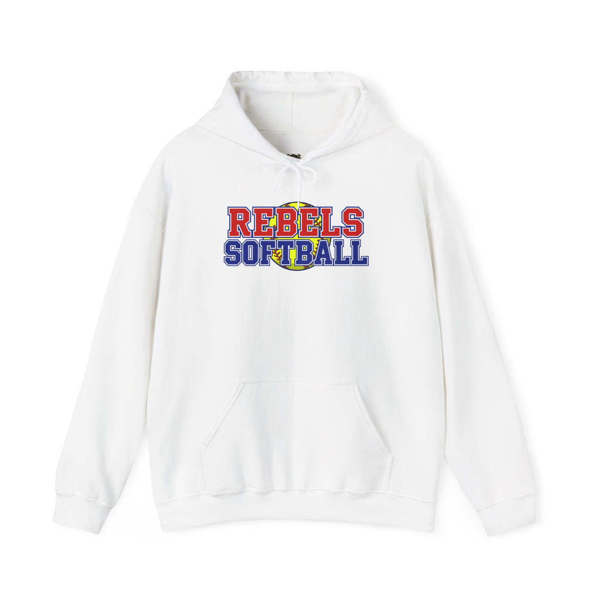 Rebels Softball Hoodie - Team Spirit Softball Pullover