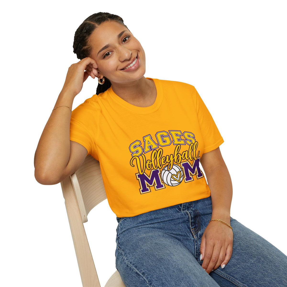 Sages Volleyball Mom Tshirt