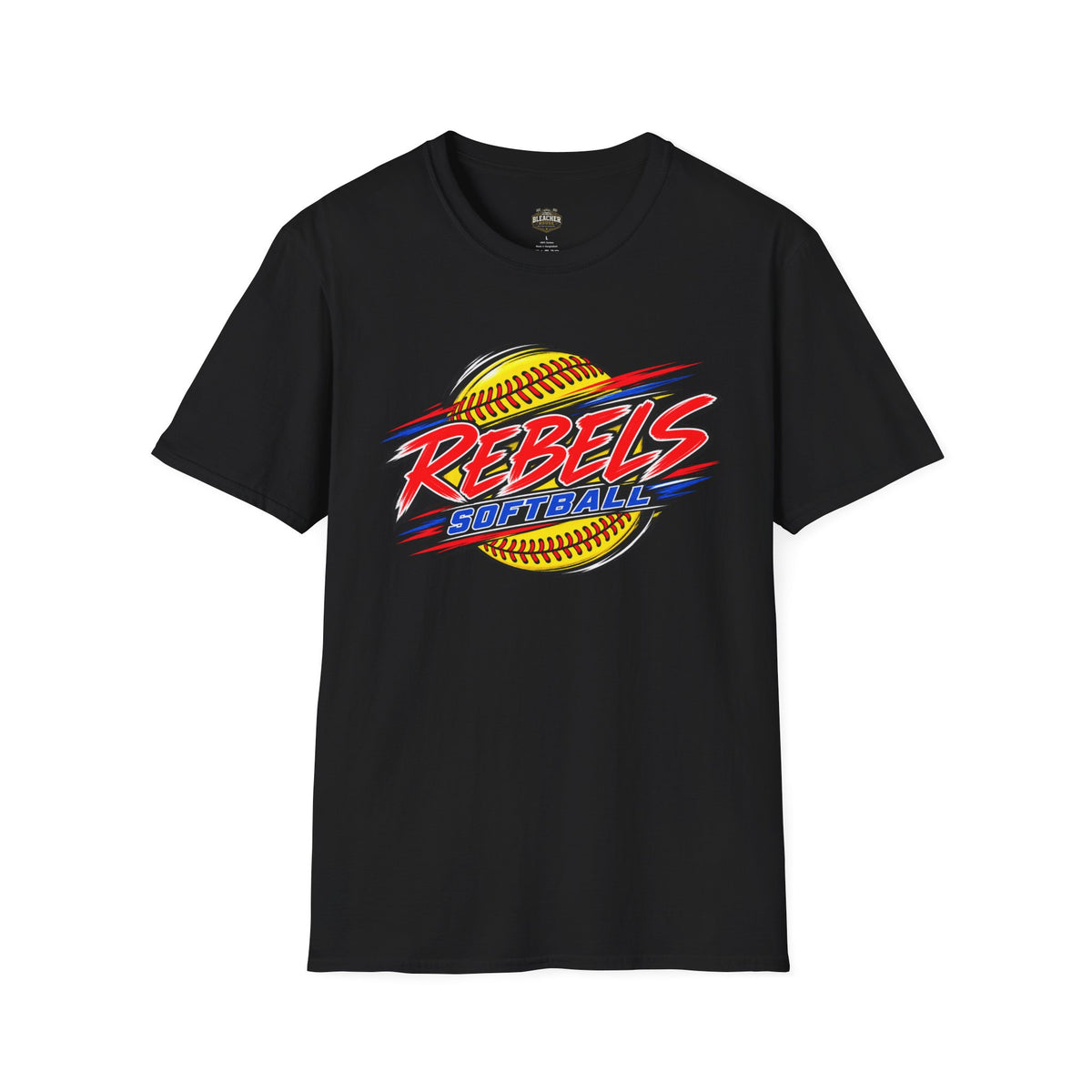 Rebels Softball T-Shirt — Bold Team Graphic Tee