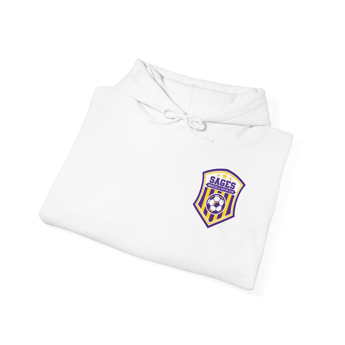 Monticello Soccer Club Crest Hoodie - Unisex Hooded Sweatshirt