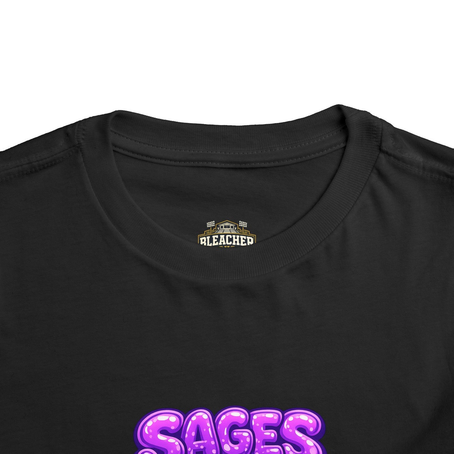 Toddler Tee — "SAGES" Heart-Eyes Emoji Kids Shirt