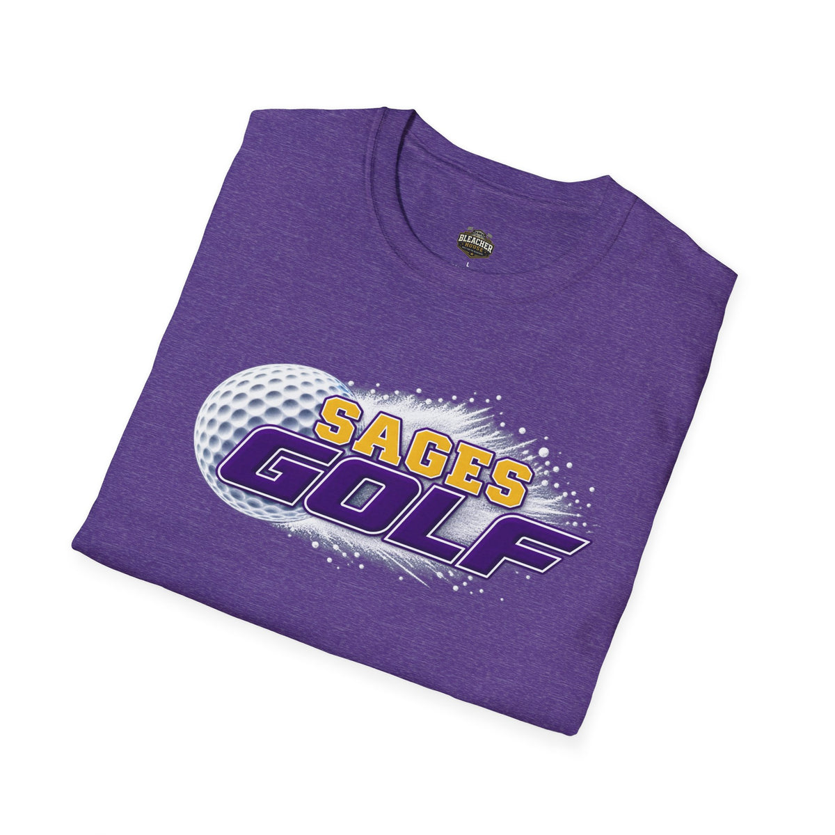 Sages Golf T-Shirt — Retro Golf Ball Team Tee