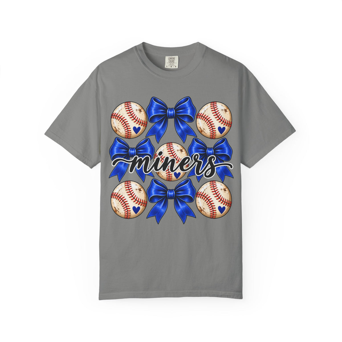 Miners Baseball Bows "Miners" T-Shirt