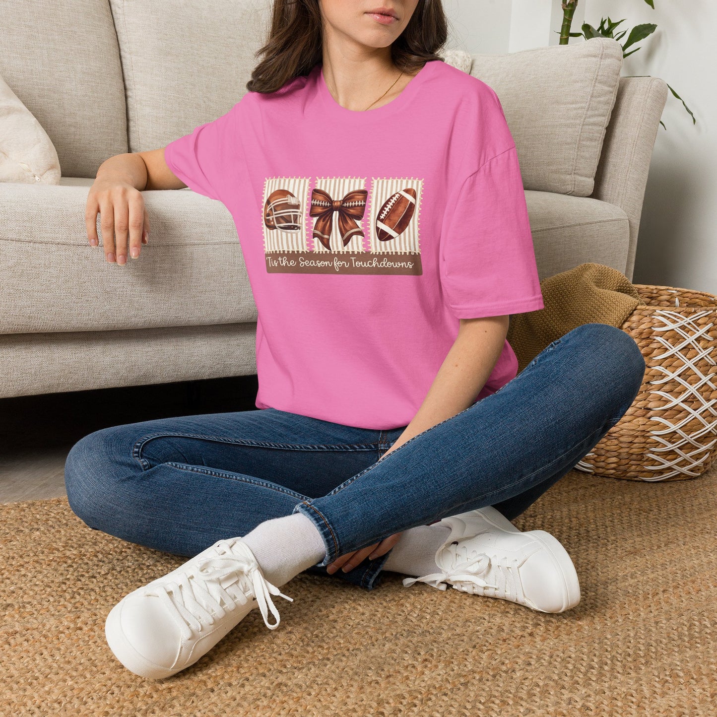 Football Holiday T-Shirt — 'Tis the Season for Touchdowns