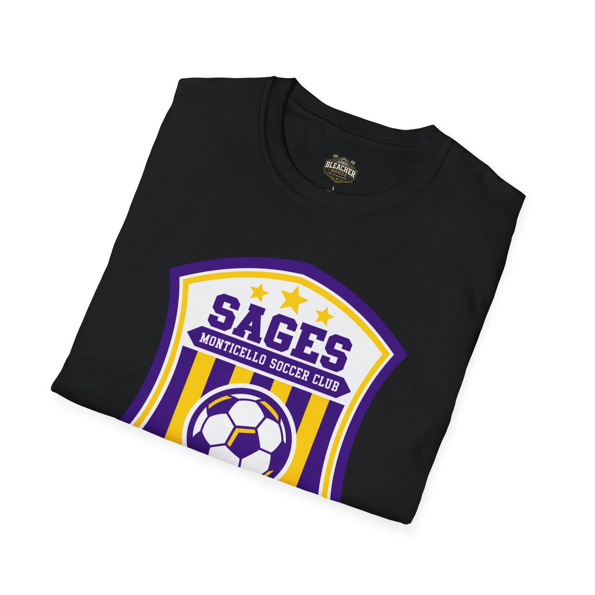 Monticello Soccer Club Crest Logo T shirt