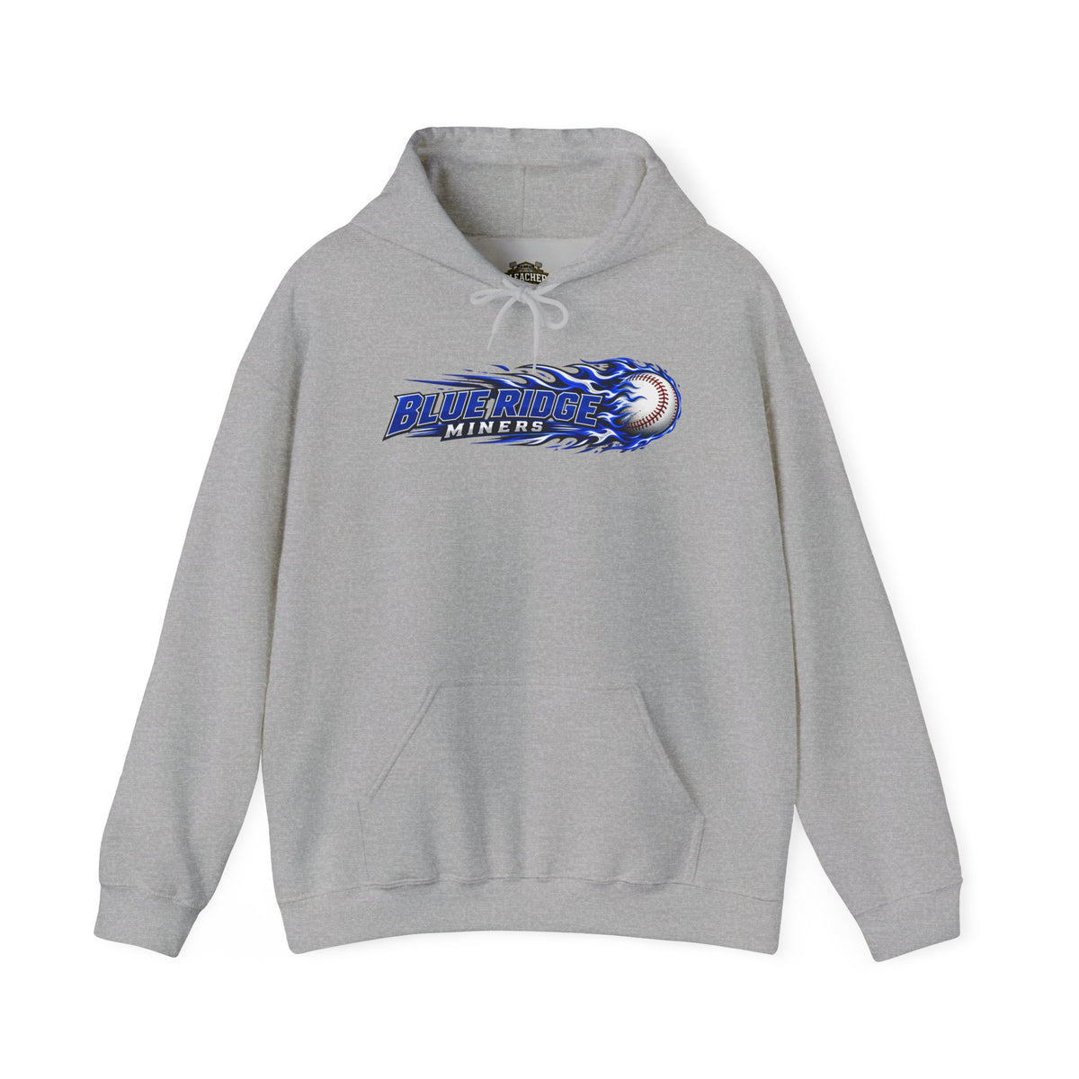 Blue Ridge Miners Flaming Baseball Hoodie – Flaming Ball Hoodie