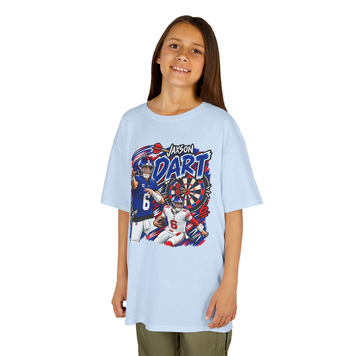 YOUTH Jaxson Dart Graphic T-Shirt - Sunday Standouts Sketch Series