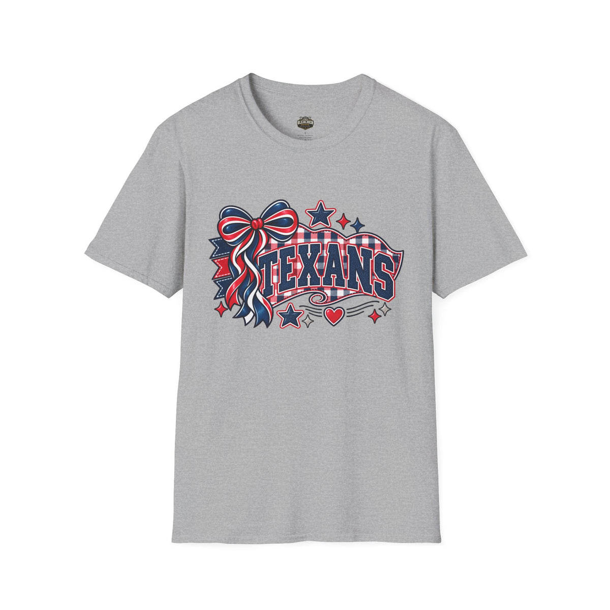 Texans Ribbon & Banner T-Shirt — Team Spirit Tee
