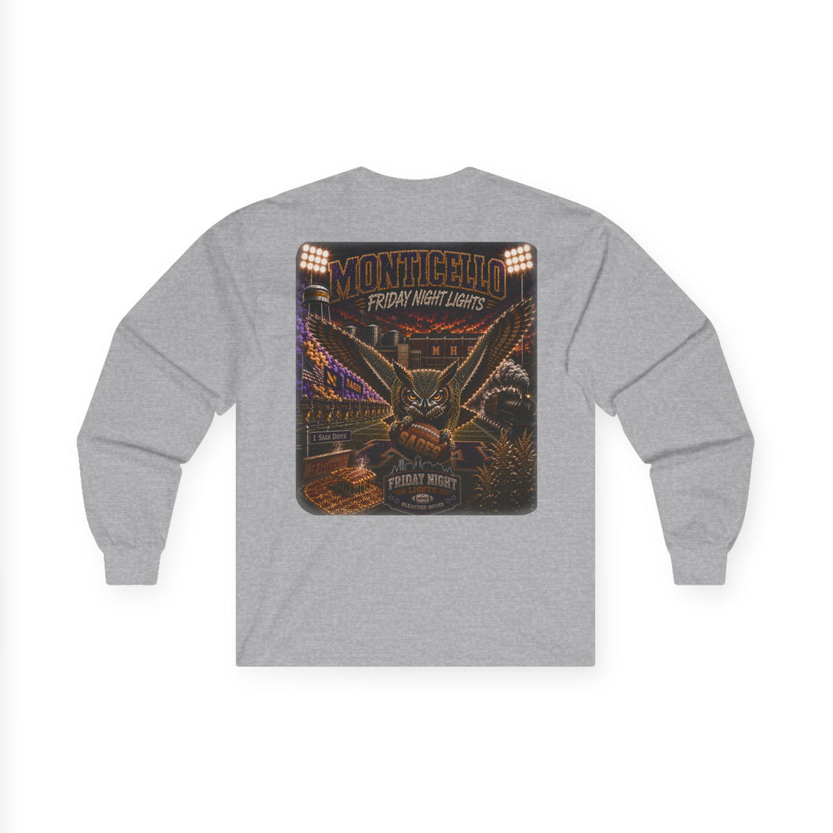 Friday Night Lights Longsleeve - MONTICELLO Edition - Collector's Edition