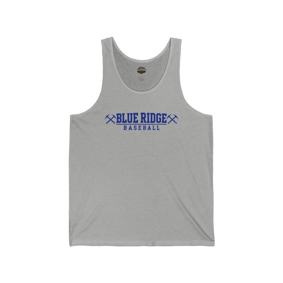Blue Ridge Baseball Tank Top — Team Logo Athletic Jersey Tank