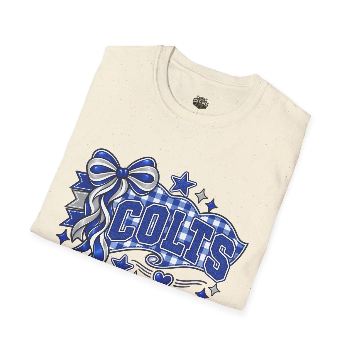 Colts Ribbon & Banner T-Shirt — Team Spirit Tee