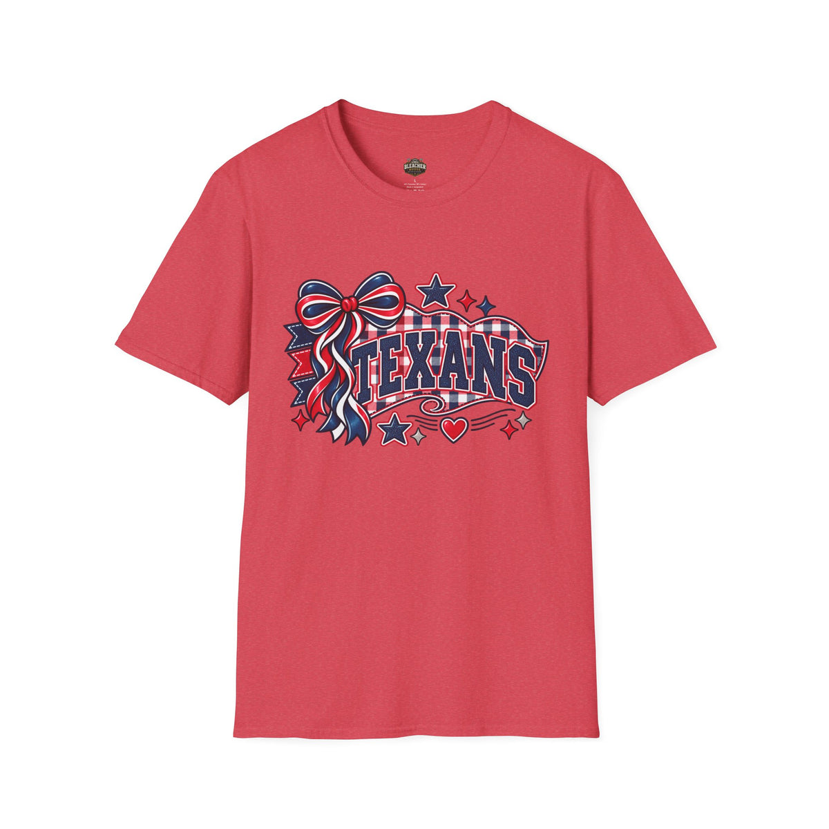 Texans Ribbon & Banner T-Shirt — Team Spirit Tee