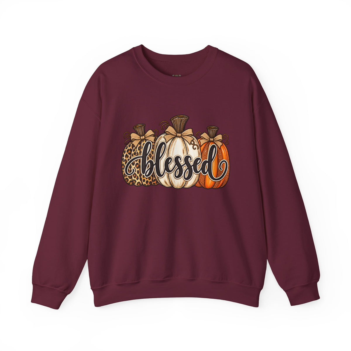Blessed Pumpkin Sweatshirt — Fall Autumn Crewneck