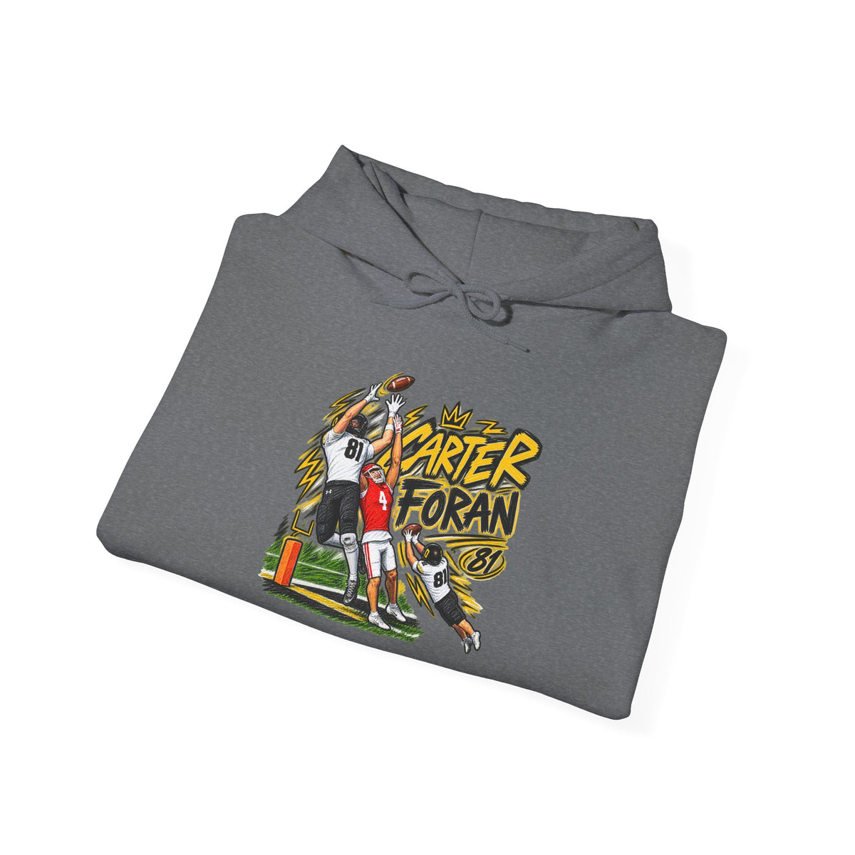 Saturday Standouts Sketch Series - CARTER FORAN Graphic Hoodie