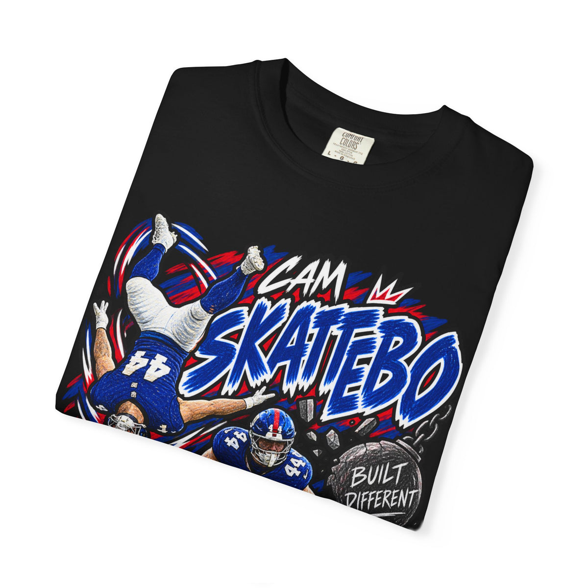Cam Skattebo Graphic T-Shirt - Sunday Standouts Sketch Series