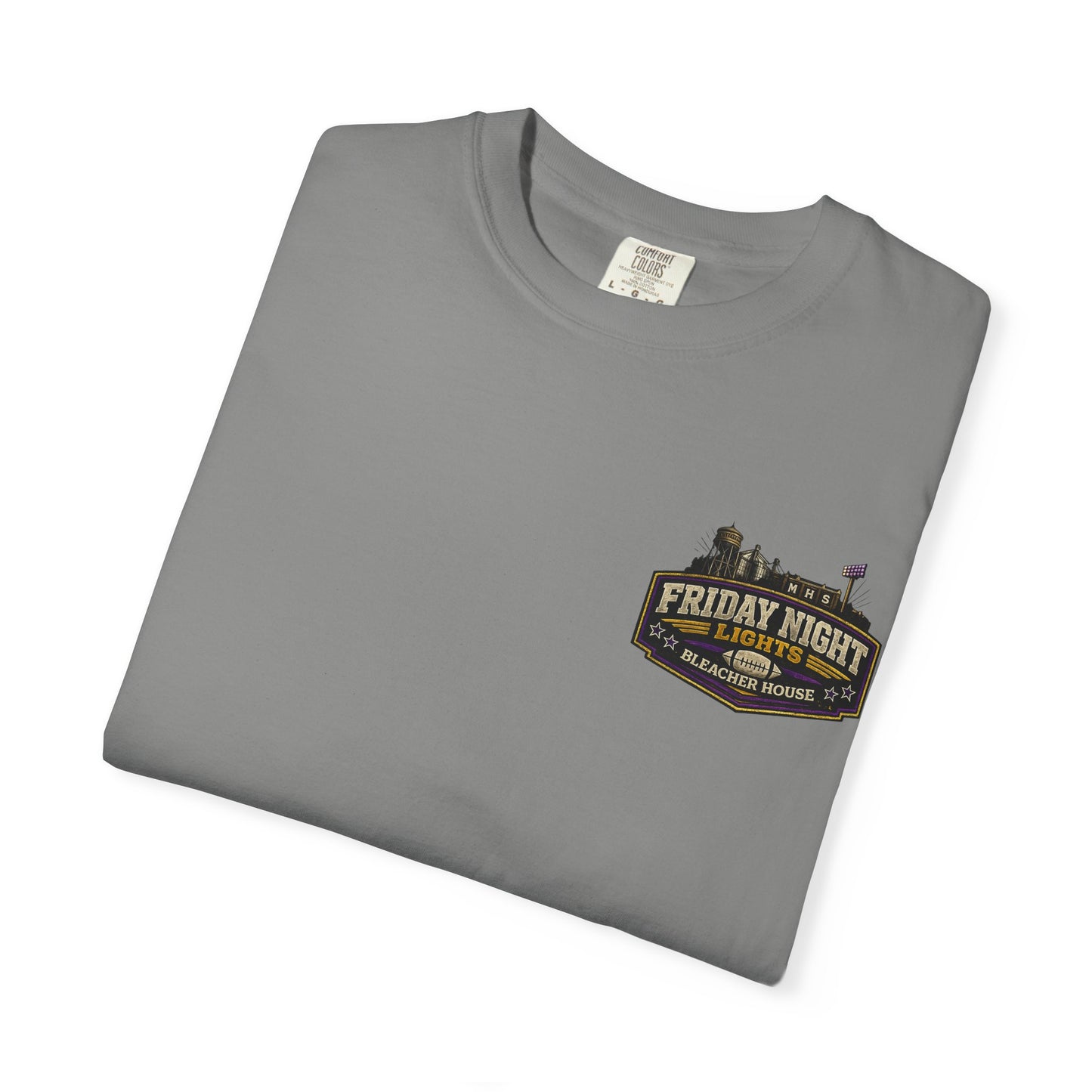 Friday Night Lights T shirt - MONTICELLO Edition - Collector's Edition (Front Patch + Back Design)