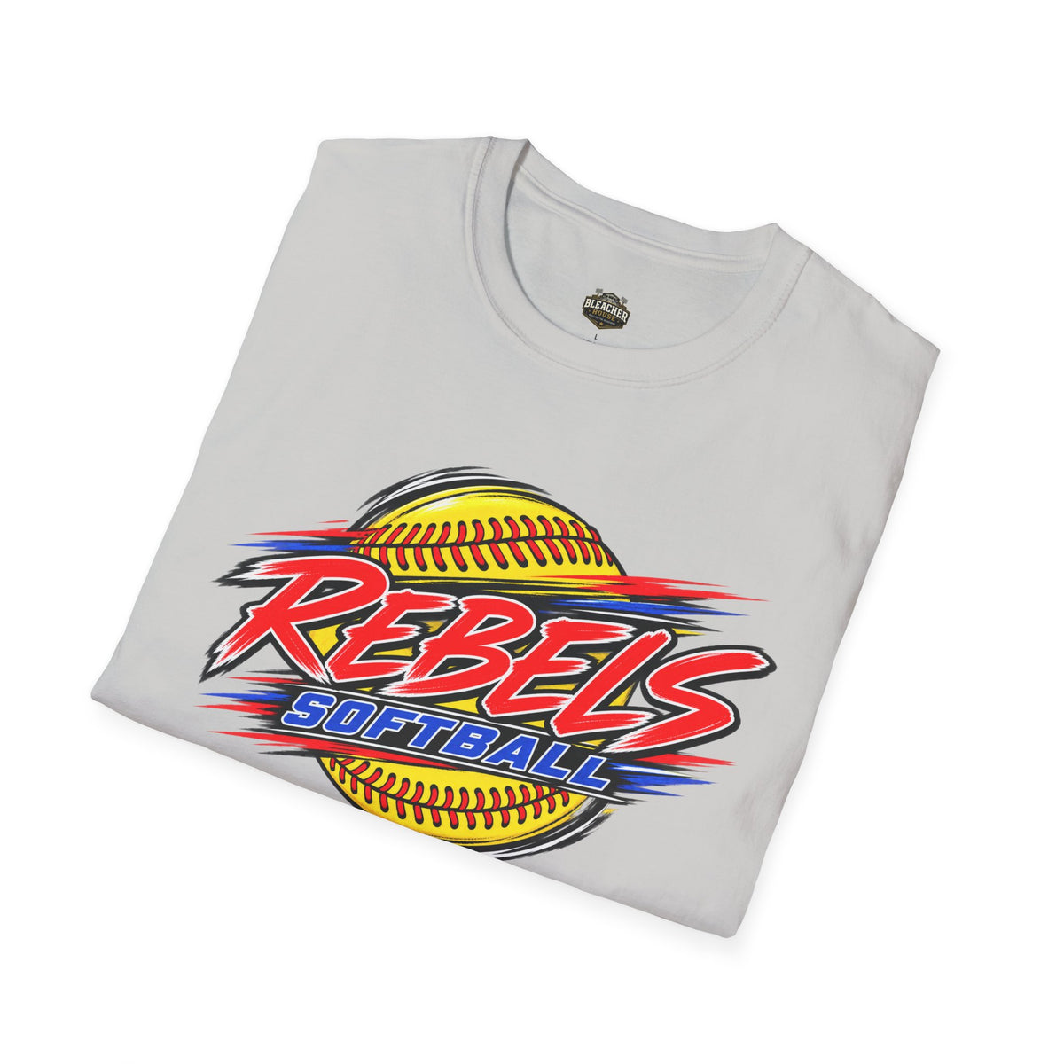 Rebels Softball T-Shirt — Bold Team Graphic Tee