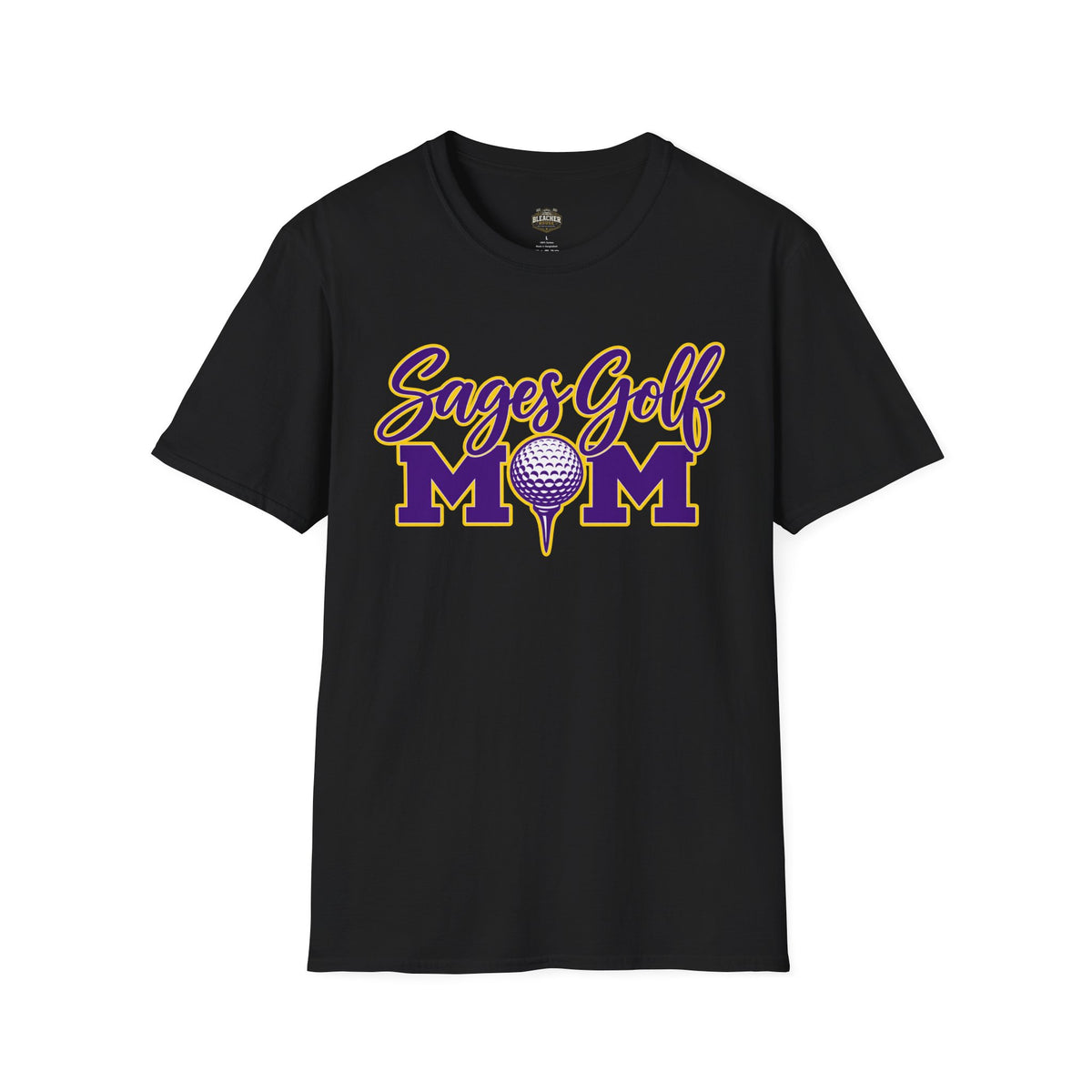 Sages Golf Mom T-Shirt — “Sages Golf MOM” Script & Tee Graphic