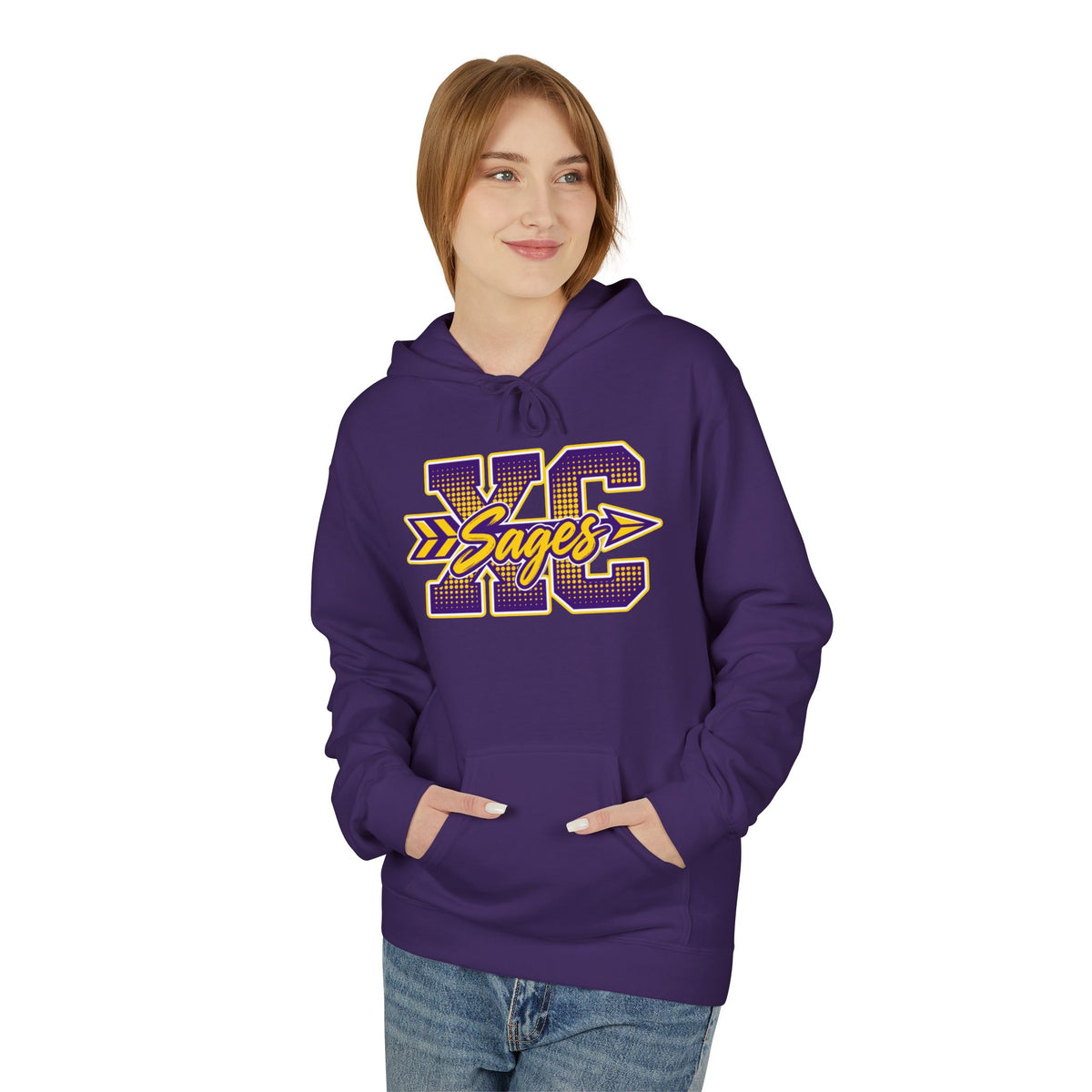 Cross Country Sages Hoodie — Vintage Sweatshirt