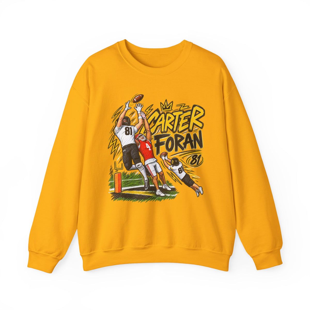 CARTER FORAN Graphic Crewneck - Saturday Standouts Sketch Series