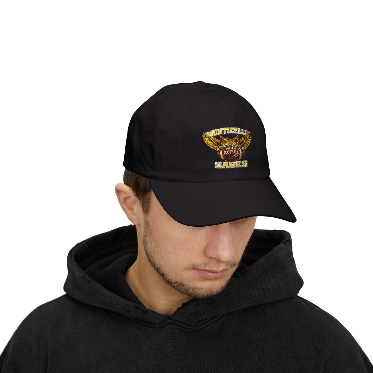 Sages Football Dad Cap – Retro Embroidered Hat
