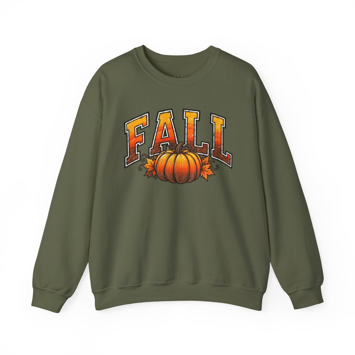 Fall Pumpkin Crewneck Sweatshirt