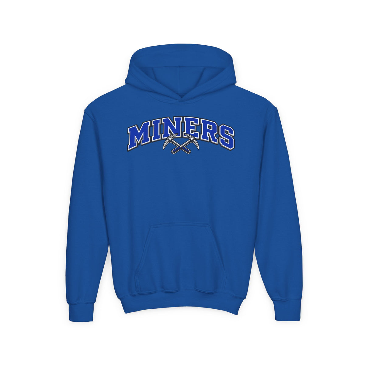 YOUTH Miners Block Letter and Logo Hoodie