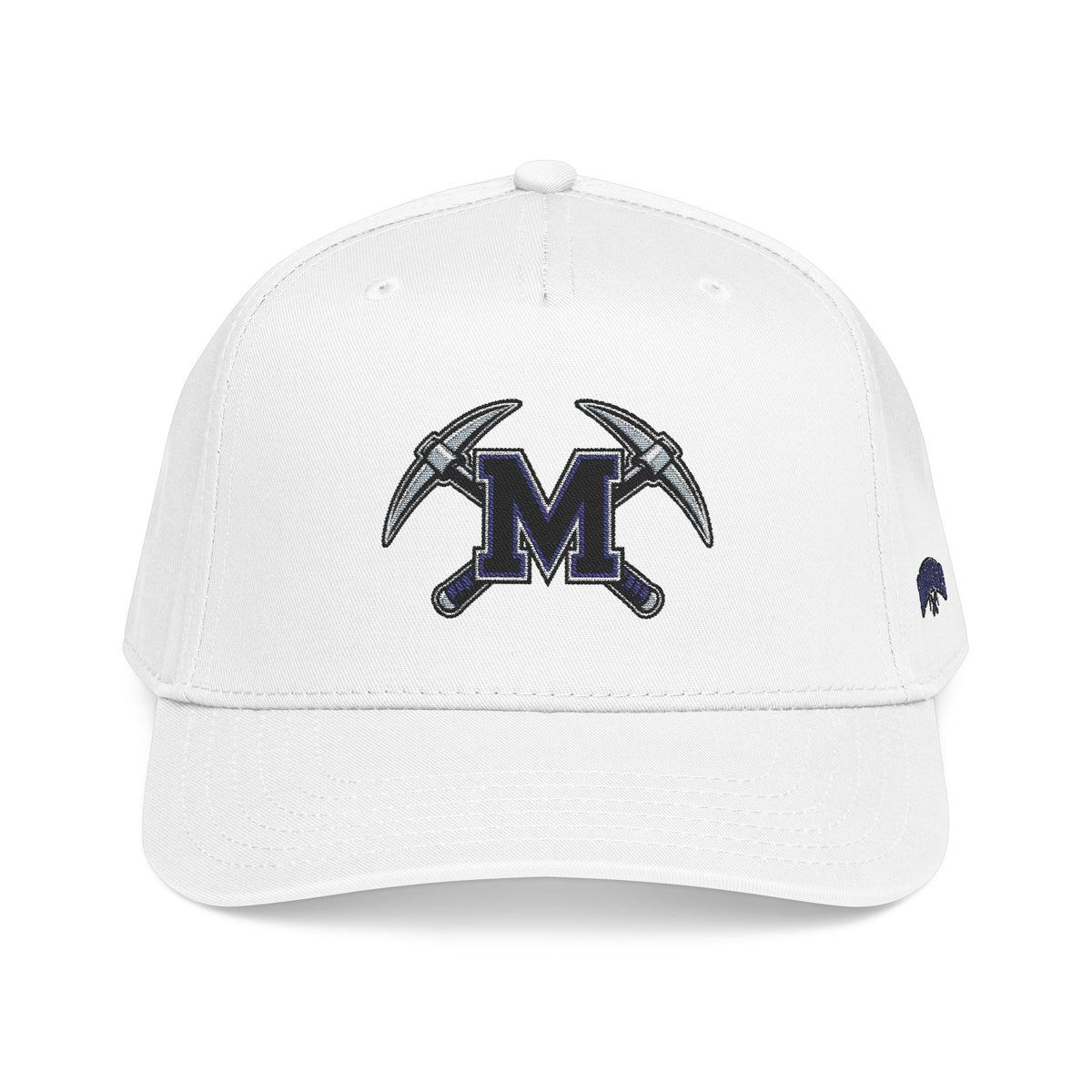 Miners Block Logo Mid Profile Baseball Cap