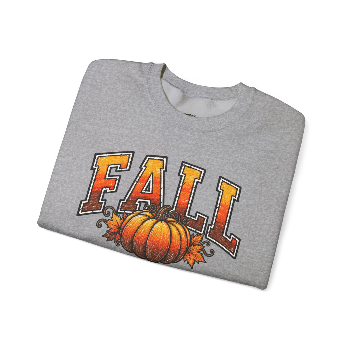 Fall Pumpkin Crewneck Sweatshirt