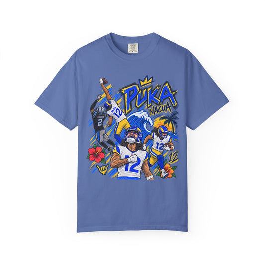 Puka Nacua Graphic T-Shirt - Sunday Standouts Sketch Series