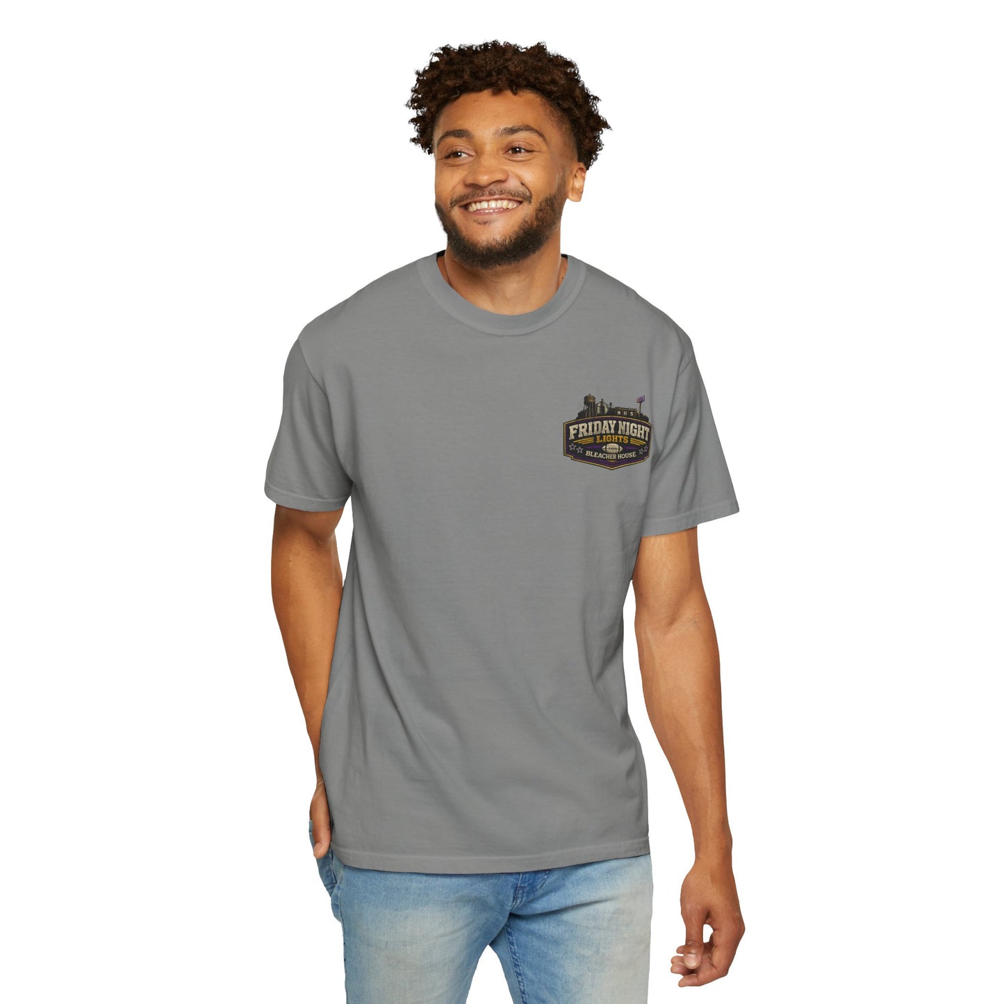 Friday Night Lights T shirt - MONTICELLO Edition - Collector's Edition (Front Patch + Back Design)
