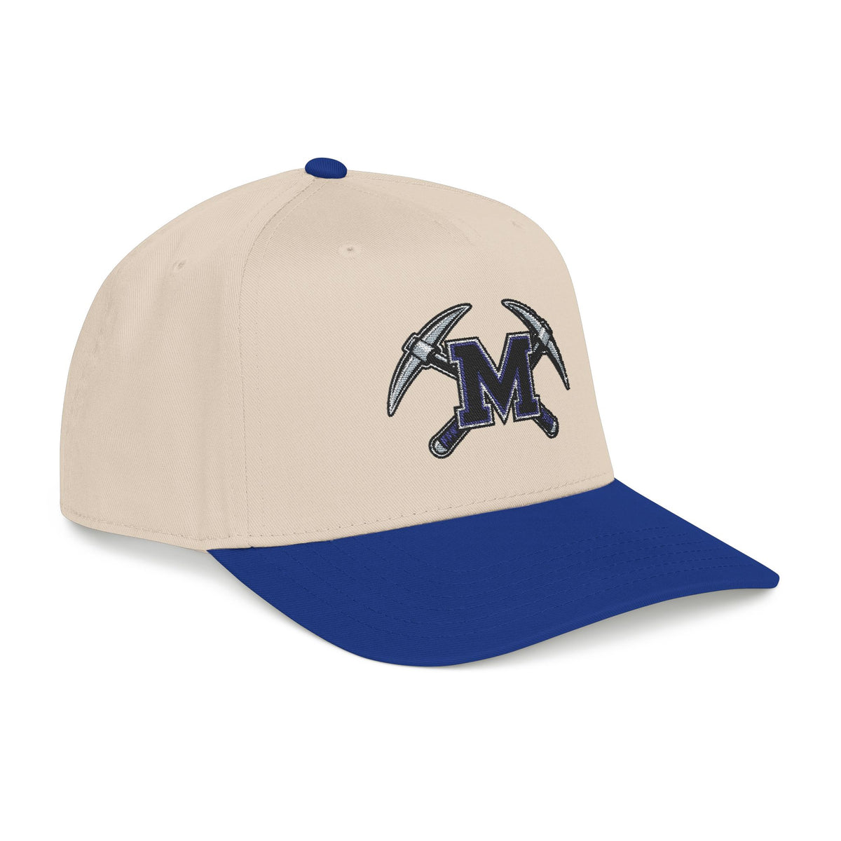 Miners Block Logo Mid Profile Baseball Cap