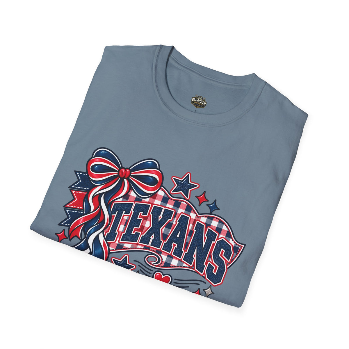 Texans Ribbon & Banner T-Shirt — Team Spirit Tee