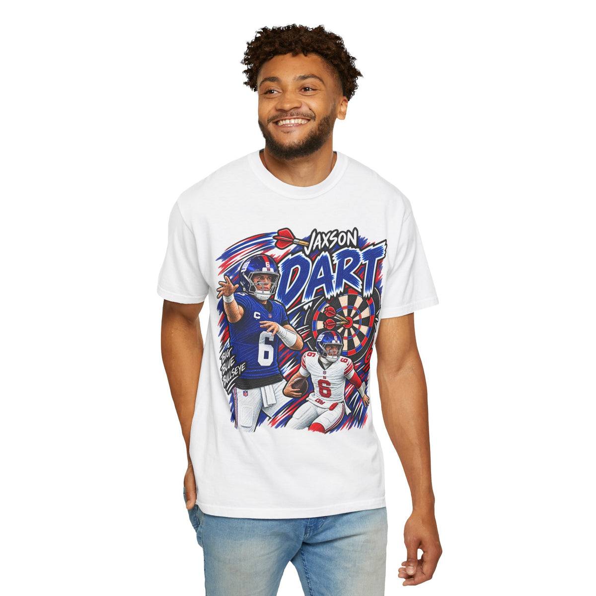 Jaxson Dart Graphic T-Shirt - Sunday Standouts Sketch Series