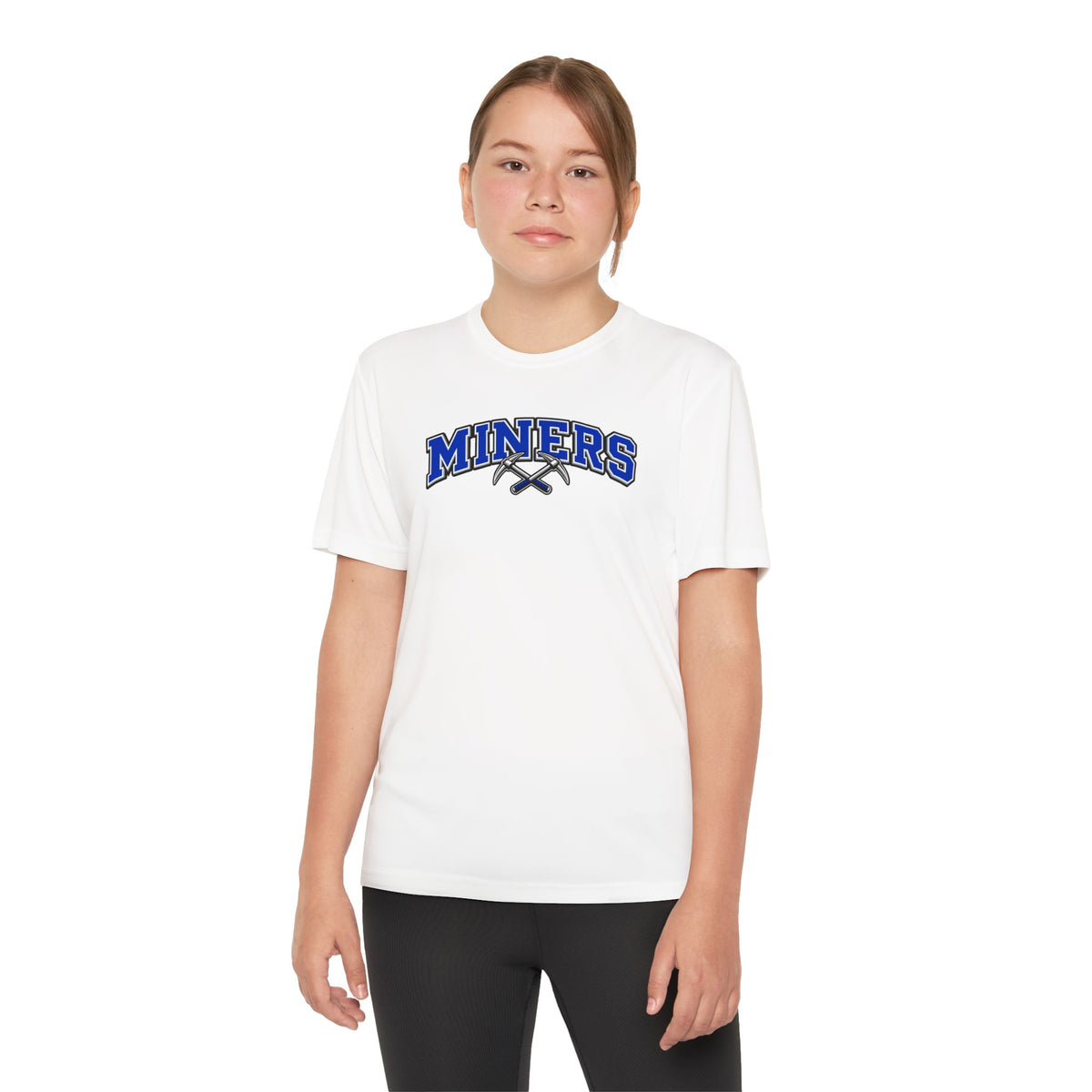 YOUTH Miners Sports Performance Polyester Athletic Tee