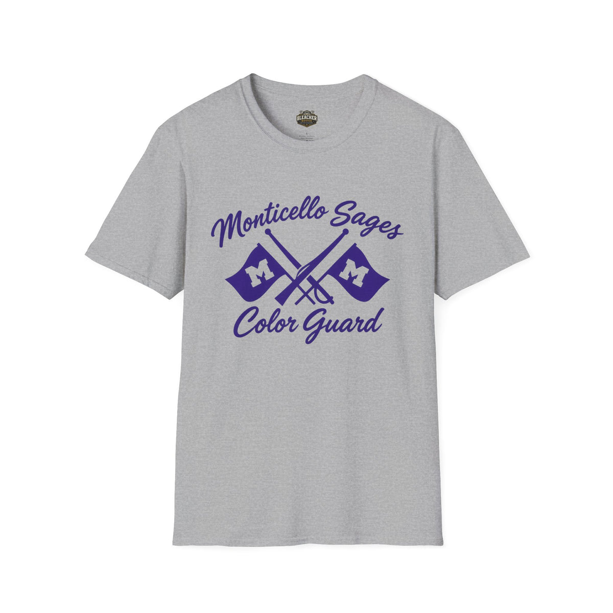 Monticello Sages Aesthetic Color Guard T-Shirt