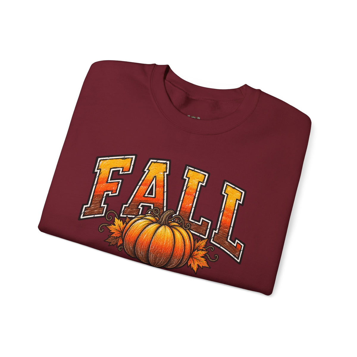 Fall Pumpkin Crewneck Sweatshirt