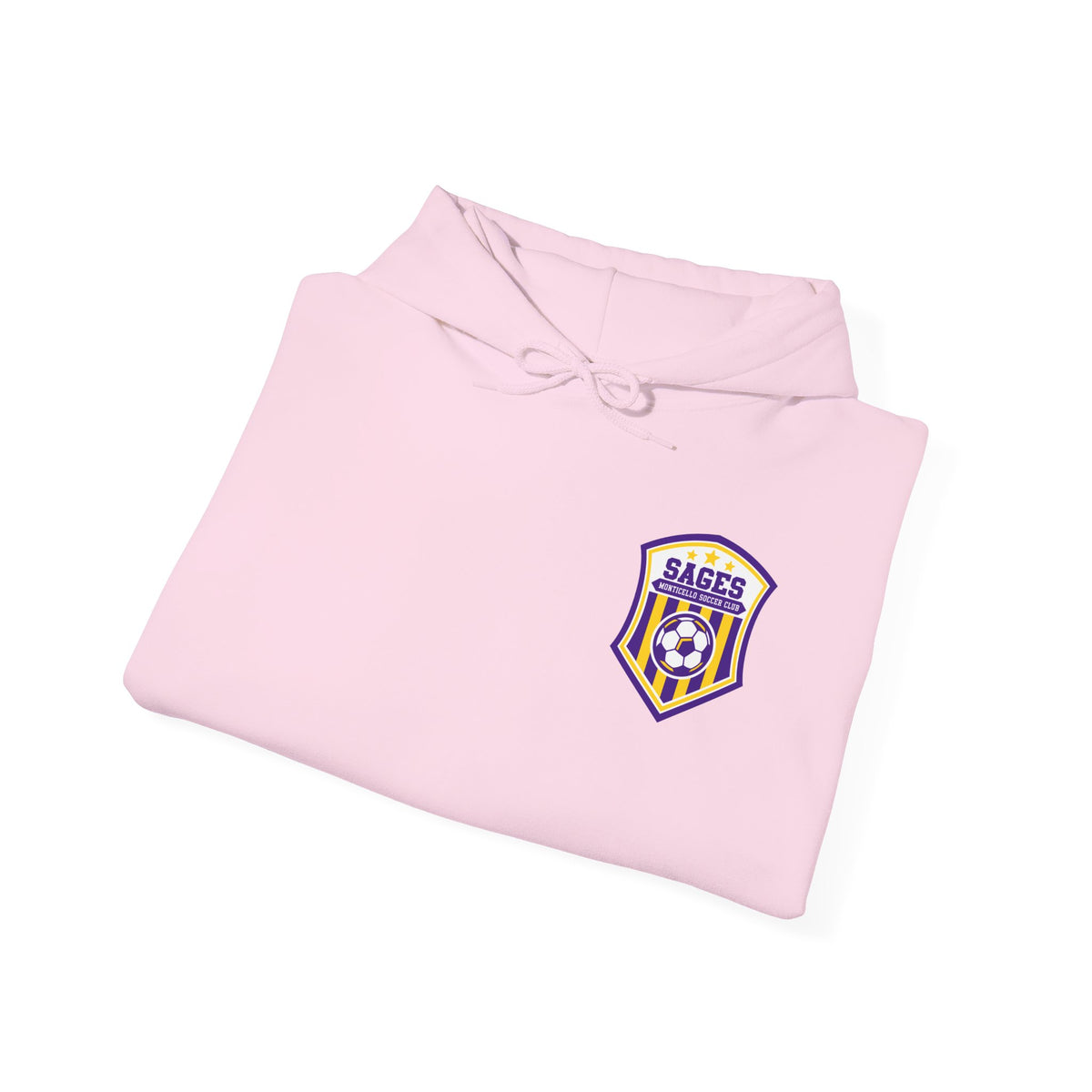 Monticello Soccer Club Crest Hoodie - Unisex Hooded Sweatshirt