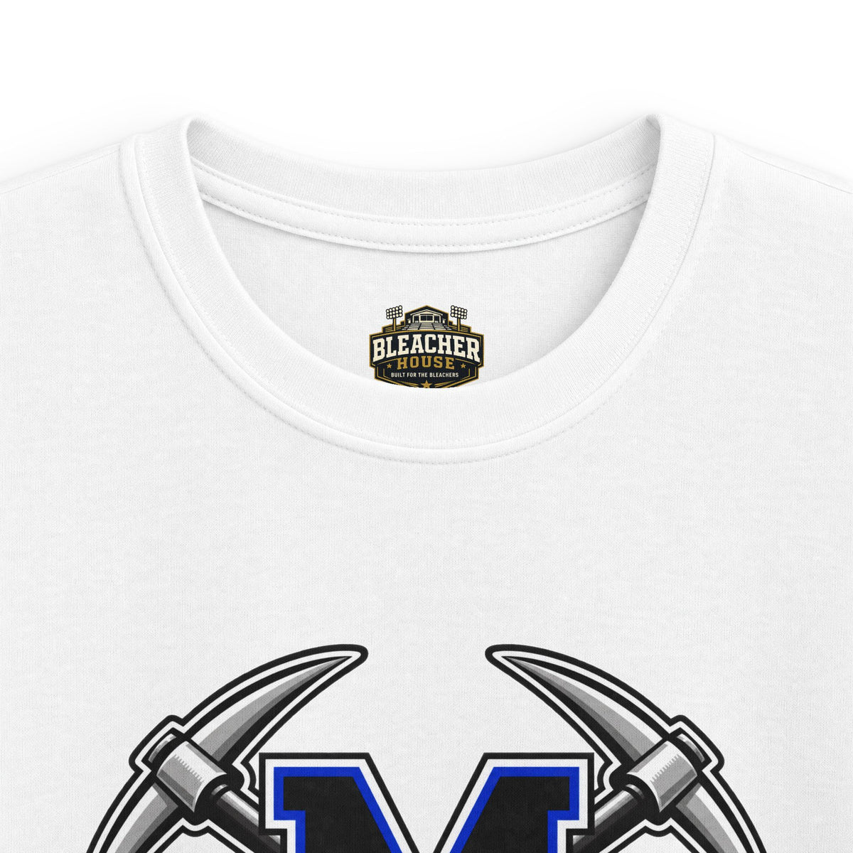 YOUTH Miners M Logo Tee — Crossed Pickaxes Youth Unisex Softstyle