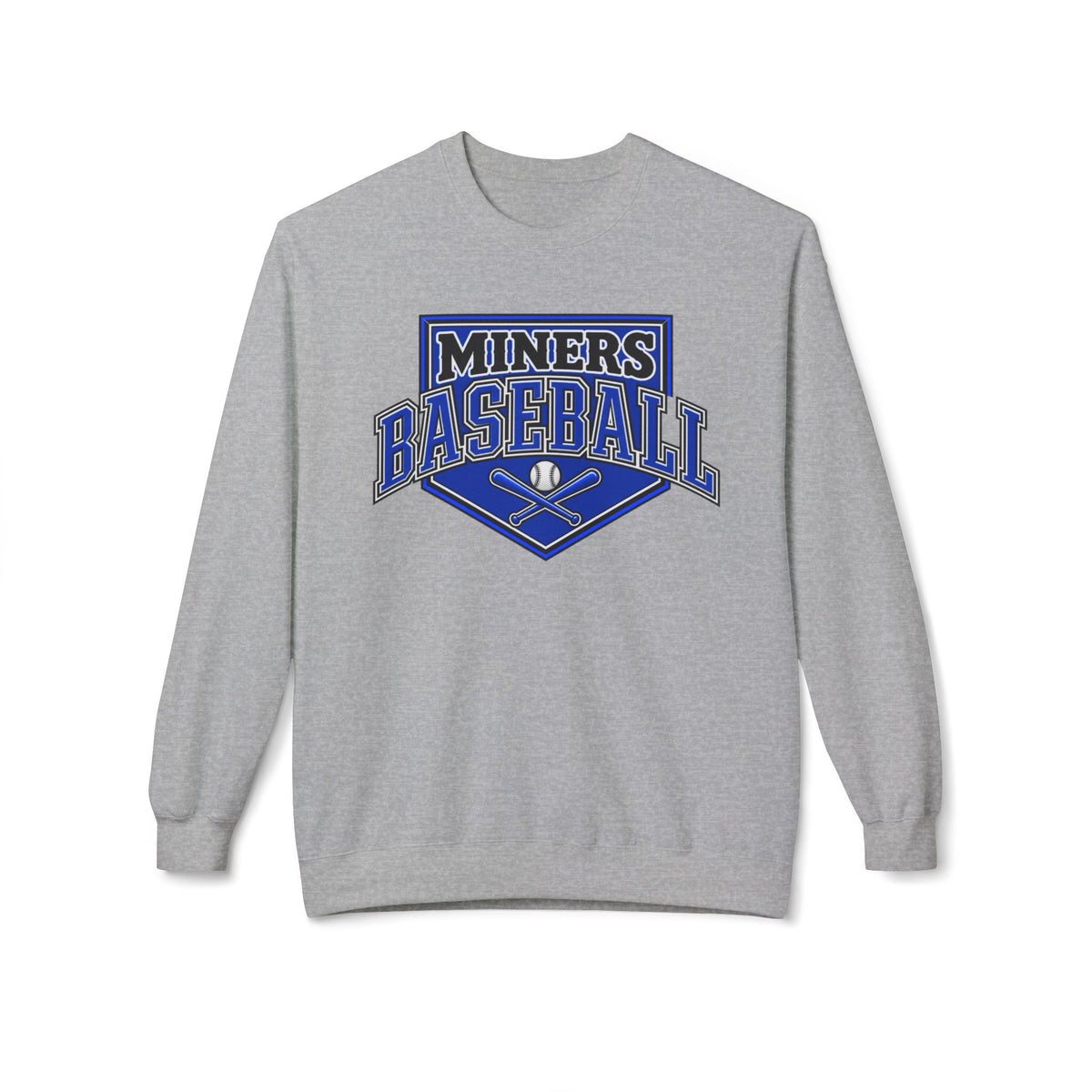 Miners Baseball Crewneck Sweatshirt