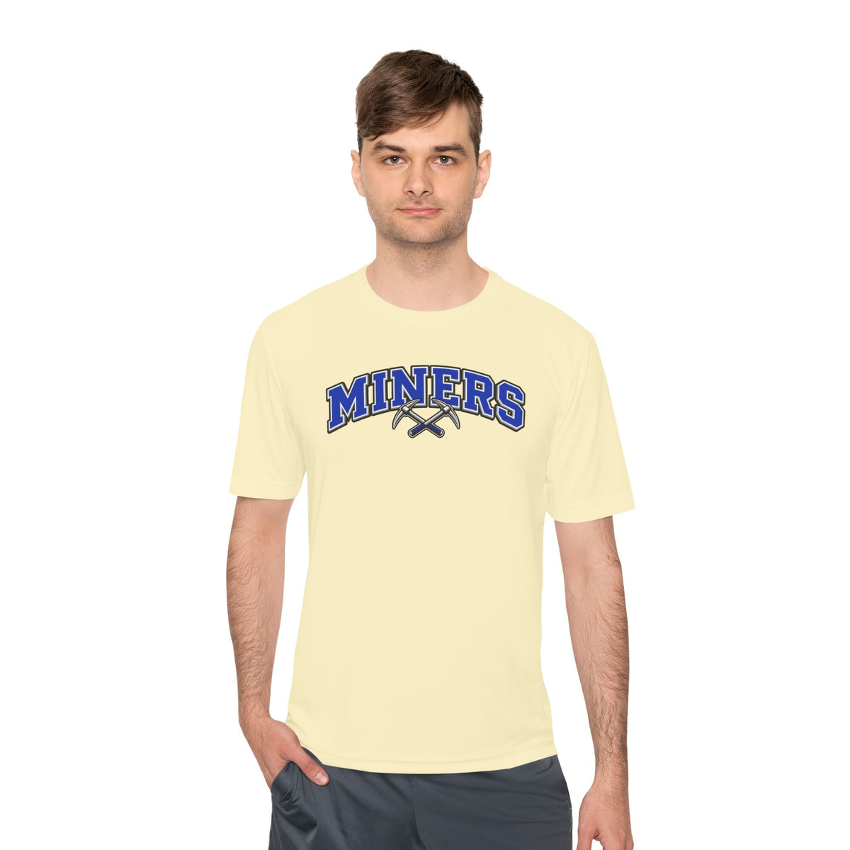 Miners Sports Performance Polyester Athletic Tee
