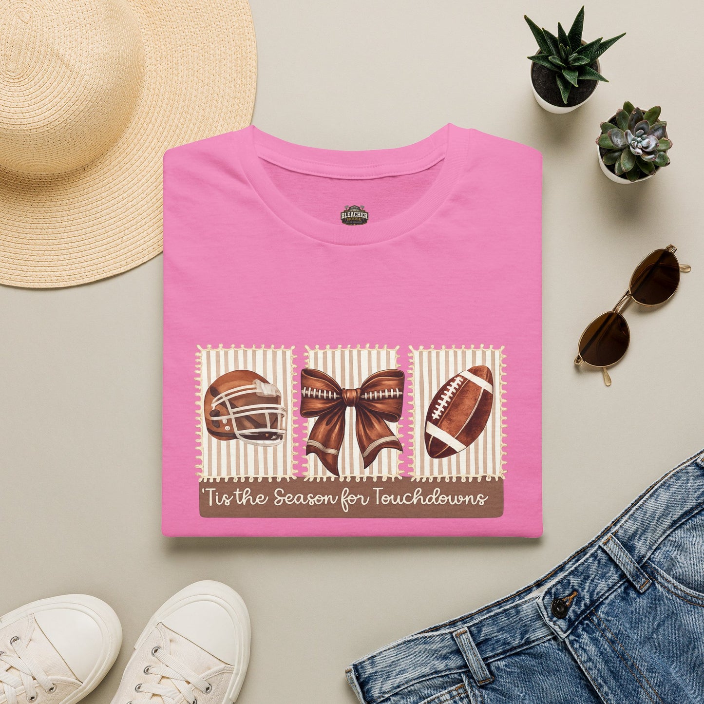 Football Holiday T-Shirt — 'Tis the Season for Touchdowns