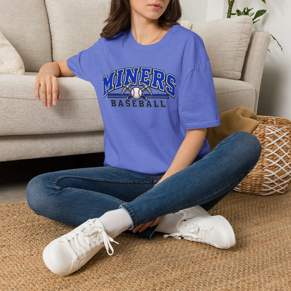 Miners Baseball T-Shirt – Team Logo Unisex Softstyle T shirt
