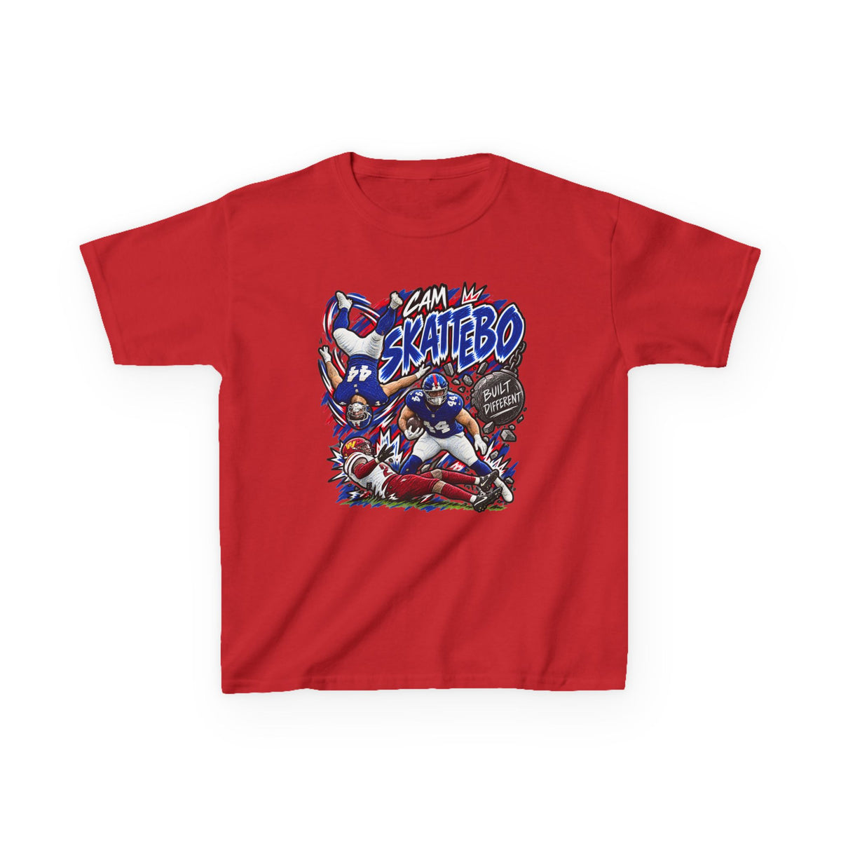 YOUTH Cam Skattebo Graphic T-Shirt - Sunday Standouts Sketch Series
