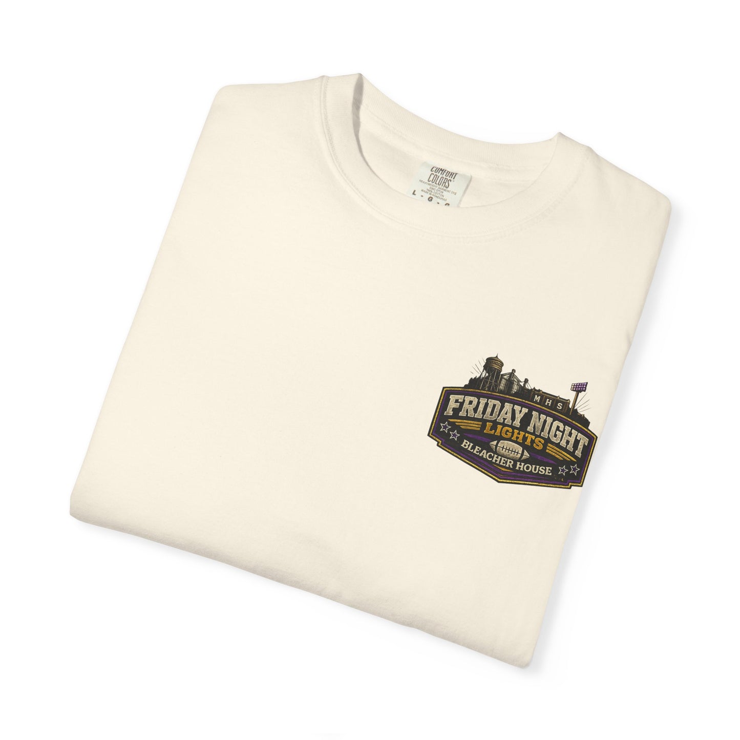 Friday Night Lights T shirt - MONTICELLO Edition - Collector's Edition (Front Patch + Back Design)