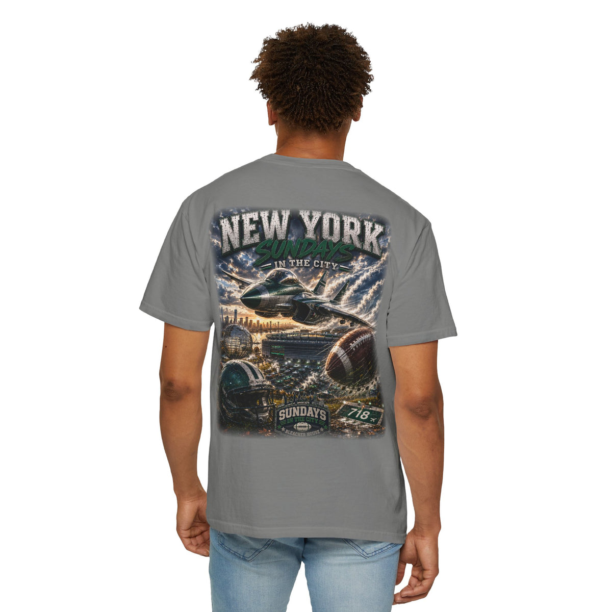 Sundays In The City - NEW YORK JETS Edition - Collector's Edition (Front Patch + Back Design)