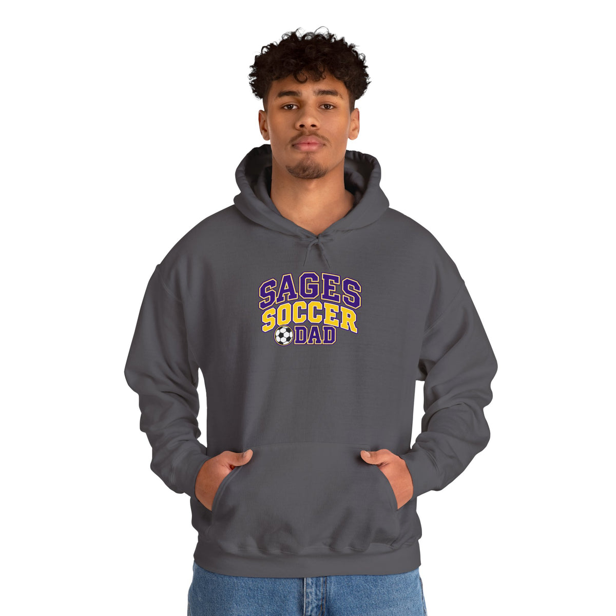 Sages Soccer Dad Unisex Heavy Blend™ Hooded Sweatshirt