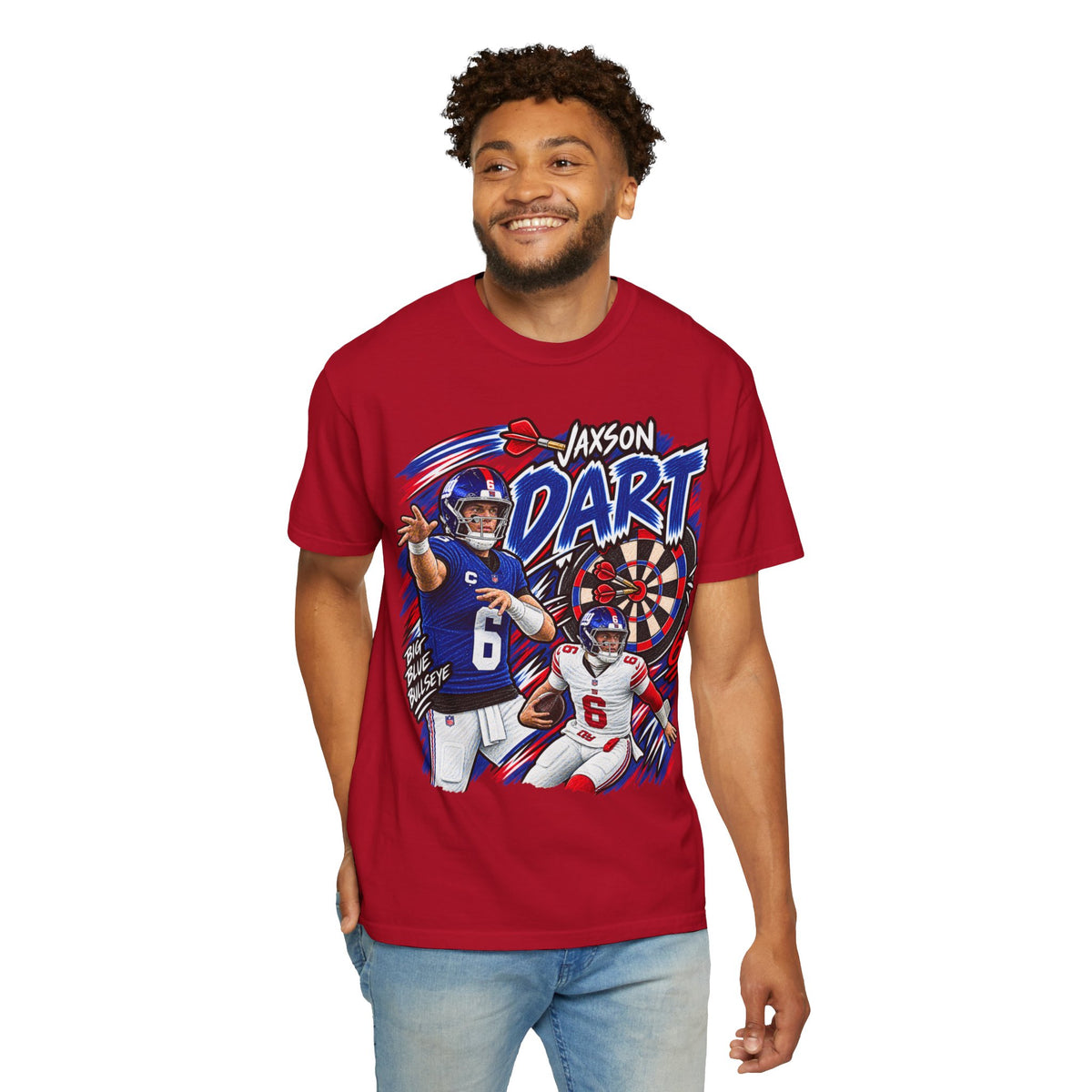 Jaxson Dart Graphic T-Shirt - Sunday Standouts Sketch Series