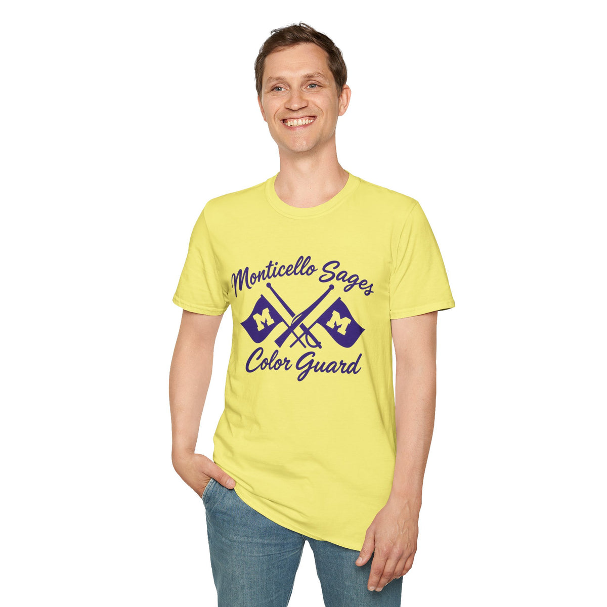 Monticello Sages Aesthetic Color Guard T-Shirt
