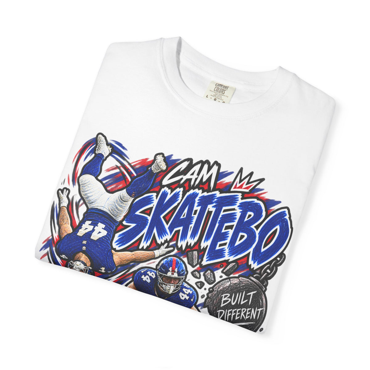 Cam Skattebo Graphic T-Shirt - Sunday Standouts Sketch Series